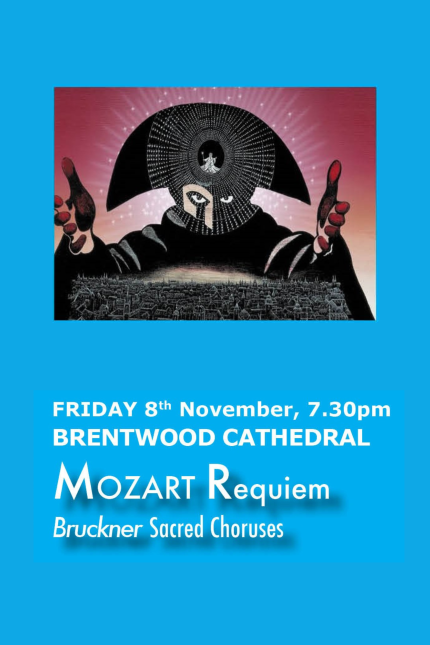 Mozart's Requiem sung by Hutton & Shenfield Choral Society