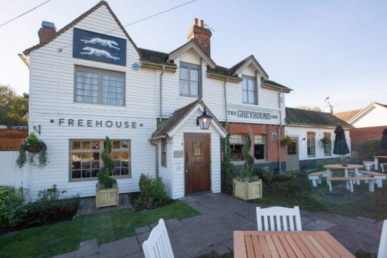 The Greyhound pub exterior